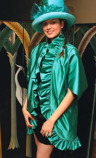 Teal Silk Dupion Kimono